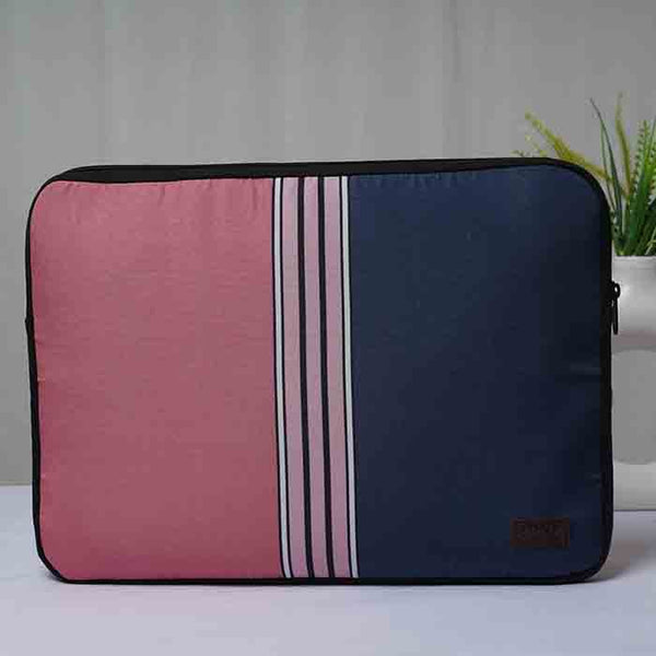 Pink & Blue Printed Laptop Sleeve/Cover 15 inch